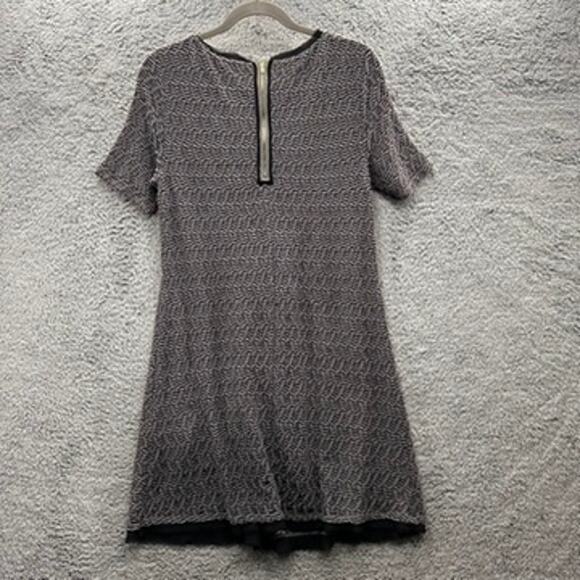 Anthropologie Maeve Medium Gray Fit And Flair Dress Summer Evening Comfortable - Picture 10 of 10